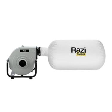 Imagem de Coletor de Pó Razi Rz-Cpp1mb 1cv 49l 510m³/h Com Hélice Metal, 1 Entrada 100mm e Saco Reservatório