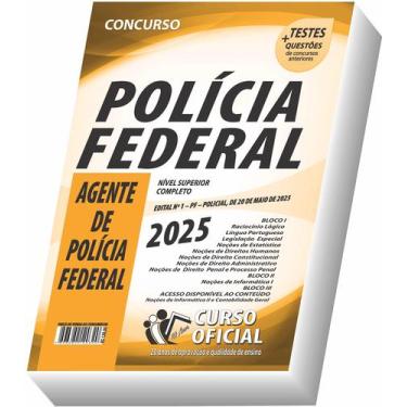 Imagem de Apostila Pf Agente De Polícia Federal - Curso oficial