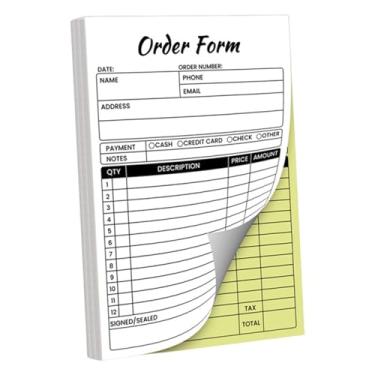 Imagem de YsXoWiui de recibos e notas fiscais de, fácil de usar e leve, ideal para pequenas empresas, Formulário de Pedido