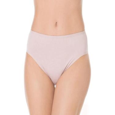 Imagem de Calcinha Cintura Alta Reforçada Liz Lingerie - Ref. 50330, Blush, GG