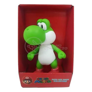 Imagem de Boneco Action Figure Yoshi Grande Super Size 26Cm - Mario