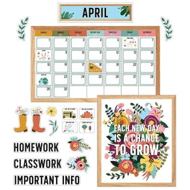Imagem de Carson Dellosa Education Conjunto de quadro de avisos de calendário Grow Together