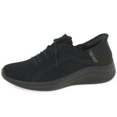 Imagem de Skechers Tênis feminino Ultra Flex 3.0 Slip-ins, Preto/preto, 36