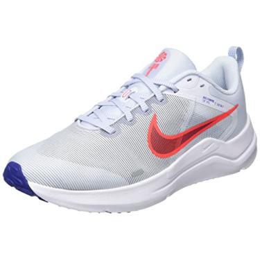 Imagem de Nike Tênis masculino de cano baixo, Grey Football Grey Bright Crimson Concord, 46