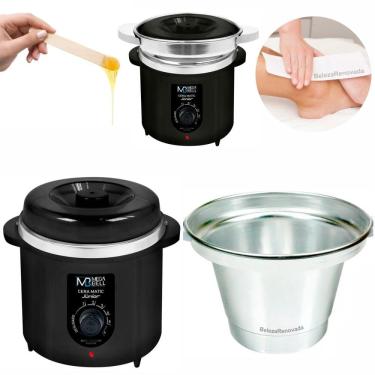 Imagem de Aquecedor De Cera Panelinha Termocera Depilação + Refil 400G