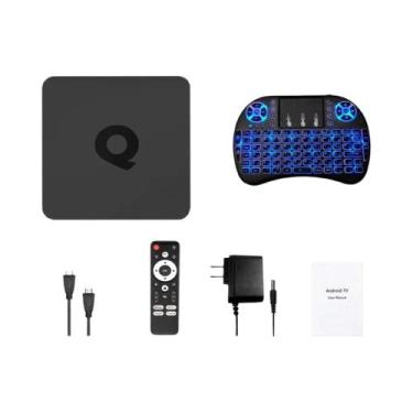 Imagem de Media Player Android 14 Com 8GB De RAM E 64GB/128GB, Caixa De TV Allwi