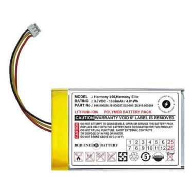 Imagem de Bateria Harmony 950 (915-000260) Harmony Elite 915-000256 - BGB ENERGY