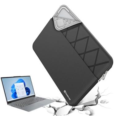 Imagem de Smatree Capa de laptop para Lenovo Slim 7 Pro X de 14 polegadas, capa protetora para laptop com bolso para acessórios, zíper YKK, design patenteado à prova de choque (E474)