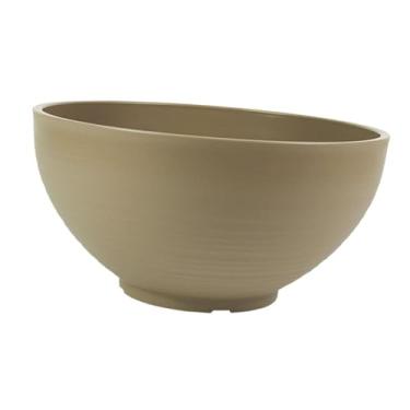 Imagem de Generic Vaso de Flores Flutuante, Bonsai, Vaso Hidropônico para Casa E Escritório, Amarelo terroso