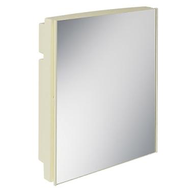 Imagem de Armário Plástico Versátil Bege p/Banheiro 30,1 x 35,3cm de Embutir e Sobrepor A41 BG8