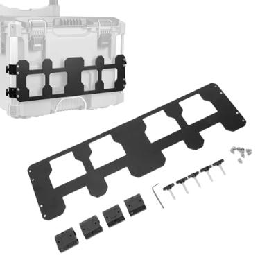 Imagem de Asixxsix Placa de Montagem Packout Compatível Com Caixa de Ferramentas Packout, Suporte Organizador para Frente da Caixa de Ferramentas Rolante, Acessórios de Base de Montagem para