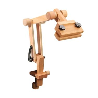 Imagem de Baoblaze Suporte para bastidor de bordado, suporte para bastidor de ponto cruz, faça você mesmo, de bordado ajustável, 10cm X 50cm