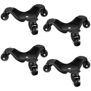 Imagem de KEDSUM Movedores de Móveis com Rodas, Carrinho de Móveis para Serviço Pesado com Capacidade de 1150 Libras, Conjunto Tri-Dolly de Aço de Atualização de 10" com Elevador, Carrinho de Movimento de Rolo