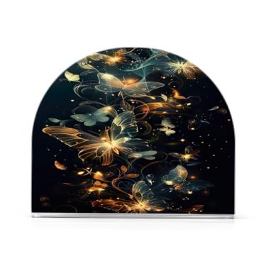 Imagem de Qilmy Porta-guardanapos de borboleta brilhante e bonito para mesas - Porta-guardanapos para cozinha, porta-guardanapos de mesa, porta-guardanapos de coquetel, porta-guardanapos de papel658