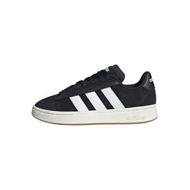 Imagem de adidas Grand Court Alpha Tênis masculino, Preto/Branco/Goma, 35