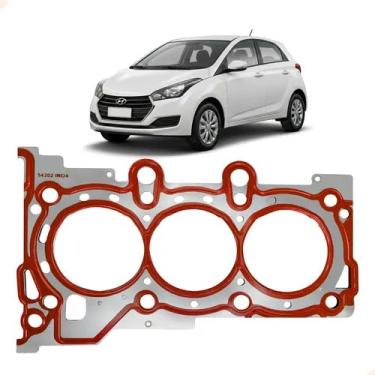 Imagem de Junta Cabeçote Aço 0,75mm Hb20 1.0 12v Tgdi 3 Cilind Turbo