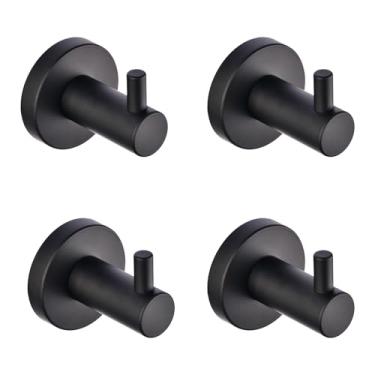 Imagem de YIGUANXIN Conjunto de 4 peças de gancho de roupa de aço inoxidável