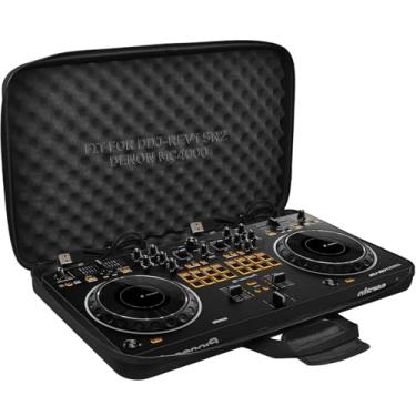 Imagem de ITHWIU Estojo rígido moldado leve, adequado para Pioneer DDJ-REV1 SR SR2 RR Denon MC4000 Numark NVII Mixtrack Pro 3 NV Platinum