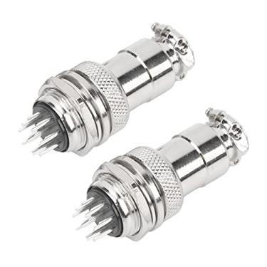 Imagem de aqxreight Tomada de Aviação, Conector de Cabo, Montagem Em Painel, 8 Pinos, Macho, Fêmea, 20mm, Suprimentos Elétricos, Equipamento de áudio, Comunicação, Tomada de Aviação, Conector de Cabo de de,