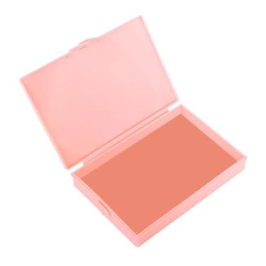 Imagem de Sclmgo Bandeja Organizadora para Pintura com Diamantes, de Funil para Organização E de Miçangas, Material PP, Ideal para Projetos de Ar, Rosa, Tamanho real