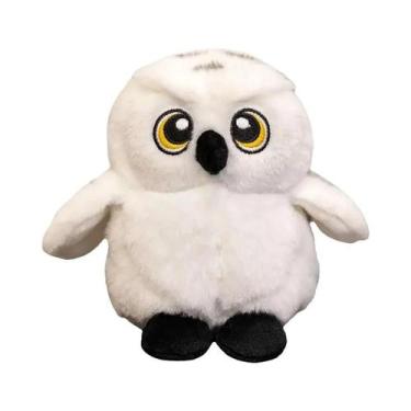 Imagem de Brinquedos De Pelúcia De Coruja Hedwig Para Crianças, Animais De Estim