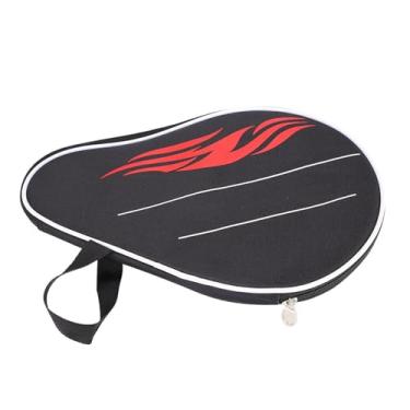 Imagem de Luqeeg Bolsa de Raquete de Ping Pong Com Bolsa de Bolas, Estojo Portátil para Raquete para Jogadores de Tênis de Mesa, Solução de Armazenamento de Pano Oxford