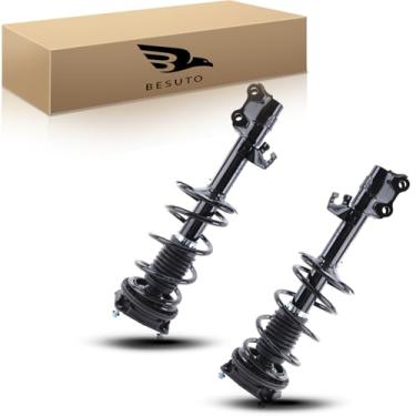Imagem de Besuto Amortecedor dianteiro compatível com 2009-2014 para NISSAN Cube, 2007-2012 para NISSAN Versa, 172351/172352