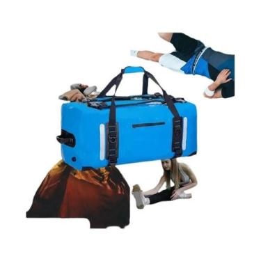 Imagem de Bolsa De Viagem Grande Impermeável Para Motocicleta E Caiaque 40L 60L 