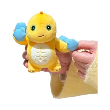 Imagem de Brinquedo De Pelúcia Kawaii Dragão De Leite Dinossauro Almofada Nailon