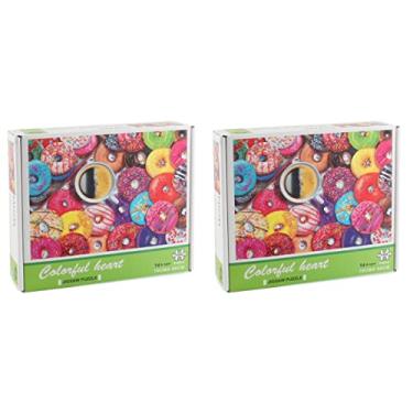 Imagem de Kids Toys Brain Teaser Puzzles Paper Donut Puzzle 2 Pack Early Learning Puzzle Toy Child Puzzle Toy Kid Educational Puzzle Enlightenment Matching Puzzle Matching Puzzle Toy Kids Puzzles