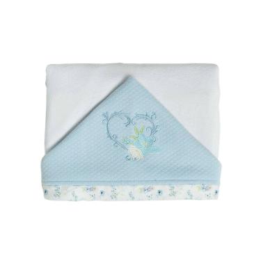 Imagem de Toalha de Banho Infantil Serena - Azul - Hug