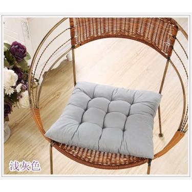 Imagem de Cojin de Cadeira Penteado Cor Sólida Espessa Jantar Tatami Escritório Estudante Outono Inverno Varejo - Ferramenta Diária Casa Confortável Fácil Usar