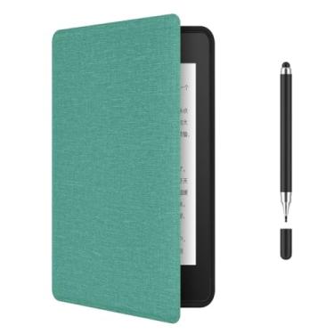 Imagem de Akacy Capa leve de textura de TPU para Kindle Paperwhite 6.0 (Geração 2022/2024, números de modelo C2V2L3 e RS23CV), fina e leve, com despertar/hibernar automático (8)