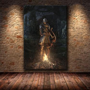 Imagem de Imagem de arte de parede de pôster Dark Souls Anime Art 40x50cm