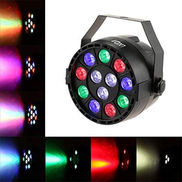 Imagem de Luz PAR de palco alta potência DMX-512 LED Profissional 8 Canais Iluminação Strobe com Efeitos Taxa Flash Ajustável Display 4 Modos Controle para Fest