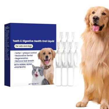 Imagem de Aditivo para Água para Dentes de Cães | Bochecho De Limpeza Canino - Frescor Bucal para Cães | para Cuidados Diários em Casa Banho e Tratamento Pós-Refeição