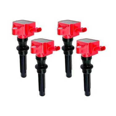 Imagem de 4 Bobinas de Ignição para Jaguar, Land Rover, Defender 90, 110 e Discovery 2.0L L4 UF854 UF862 - Substituição da Bobina de Ignição