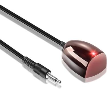 Imagem de Receptor de controle remoto infravermelho com plugue de 3,5 mm para caixas de cabo de banda larga de 38 a 56 kHz, AVR e DVR e STB, equipamentos AV, distância de controle de 100 m, Plug & Play