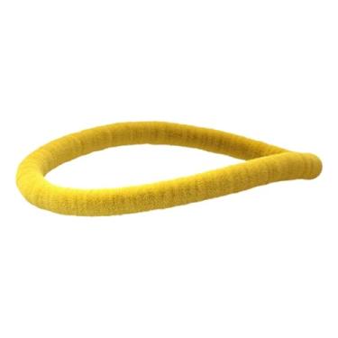 Imagem de Vaveren Aro de Exercícios com Mola Macia e Peso, Aro de Pelúcia Suave para Treinamento, Silencioso, Portátil para Exercícios Abdominais, Ideal para Uso, Amarelo 2kg