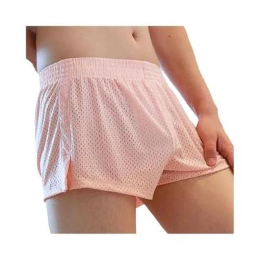 Imagem de Shorts De Secagem Rápida Em Malha Para Homens, Roupas De Fitness E Mus