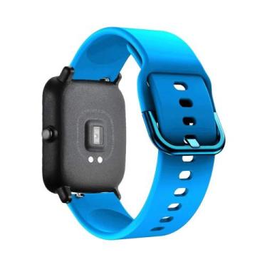 Imagem de Pulseira De Silicone De 20mm 22mm Para Amazfit GTS 2/3/4 Mini GTR 2/3/