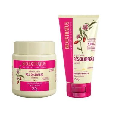 Imagem de Kit Pós coloração finalização capilar 1 Banho de creme 250ml 1 Finaliz