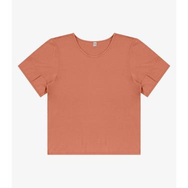 Imagem de Blusa Plus Size Infinita Cor Rovitex Laranja-Feminino