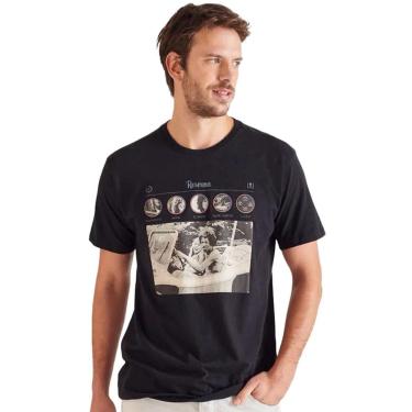 Imagem de Camiseta Reserva Masculina Rock Music Feed Preta-Masculino