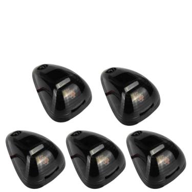 Imagem de 5PCS Smoke LED Cab Roof Marker Lights Amber For Ford F250 F350 F450 Super Duty 1999-2016 Truck Clearance Lamp Replacement accessories