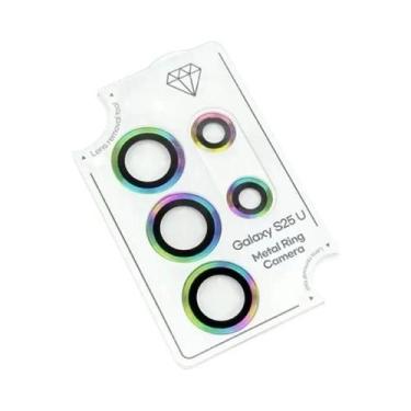 Imagem de Protetor De Lente De Câmera De Vidro Temperado Para Samsung Galaxy S25
