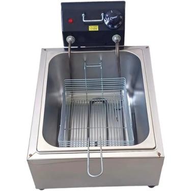 Imagem de Fritadeira Elétrica a Óleo 5 Litros 1 Cuba Profissional - Equipamentos