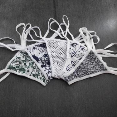 Imagem de Tanga Val Cor:Viés Branco/ Estampa VariadaTamanho:M - Saulo Lingerie, 