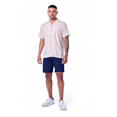 Imagem de Camisa Masculina Manga Curta Gola Hawaii-Masculino