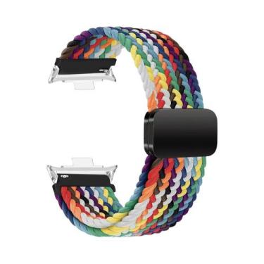 Imagem de Pulseira De Nylon Magnética Ajustável Para Xiaomi Redmi Watch 5 4 MiBa